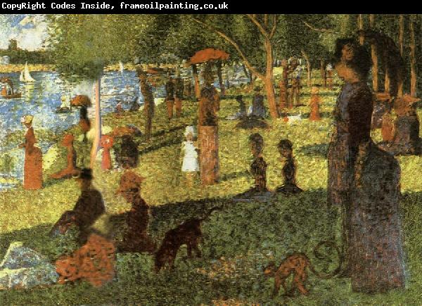 Georges Seurat The Grand Jatte of Sunday afternoon